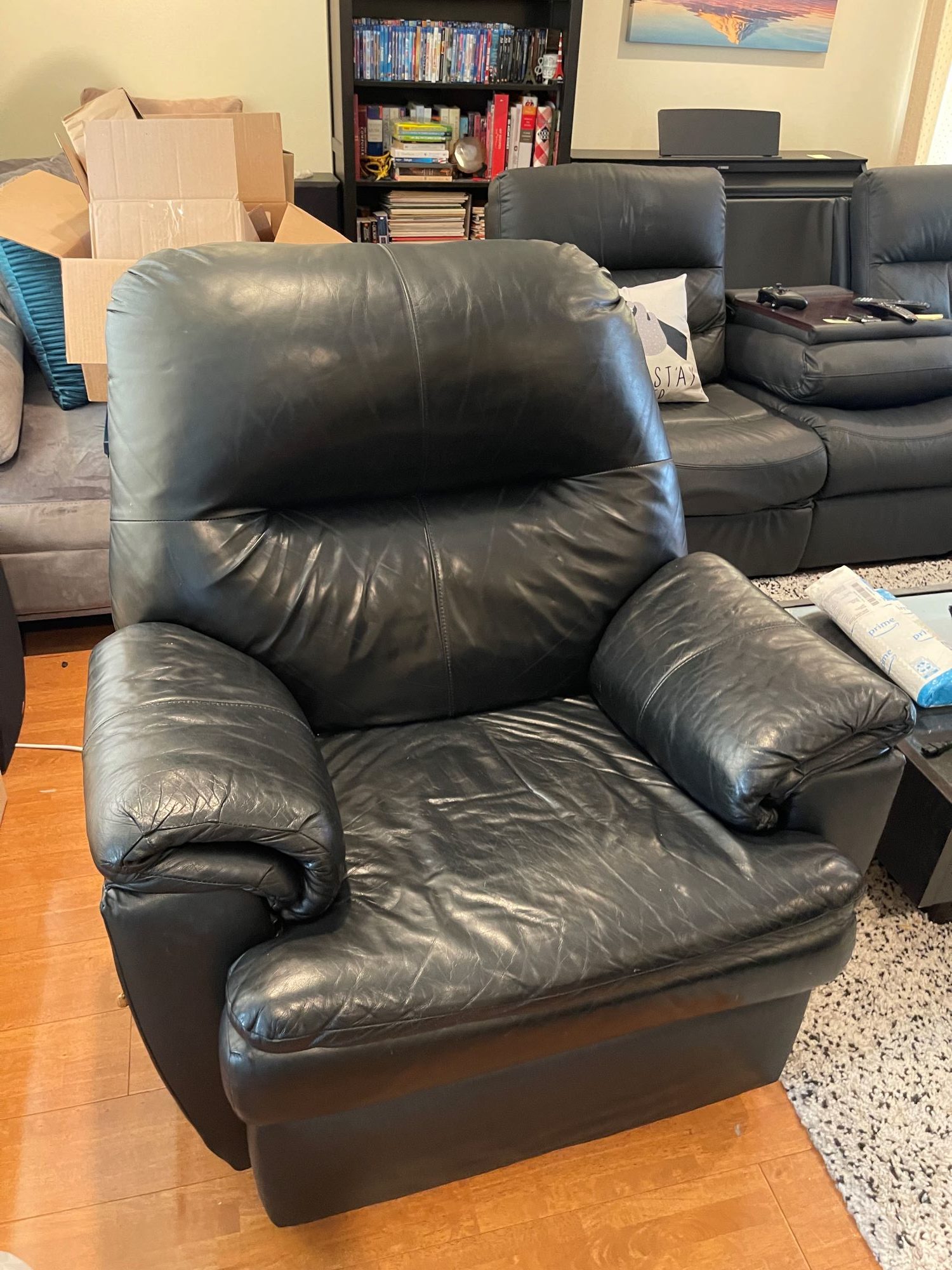 JC Penny – Leather Recliner