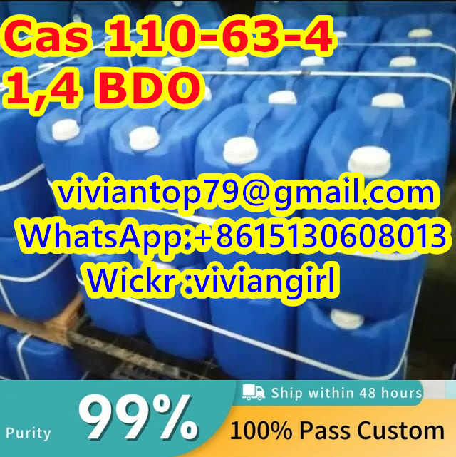 Canada /Austrial/Germany Warehouse Supply 99% Row Material Bdo 1, 4 Butanediol CAS 110-64-5 with Certification